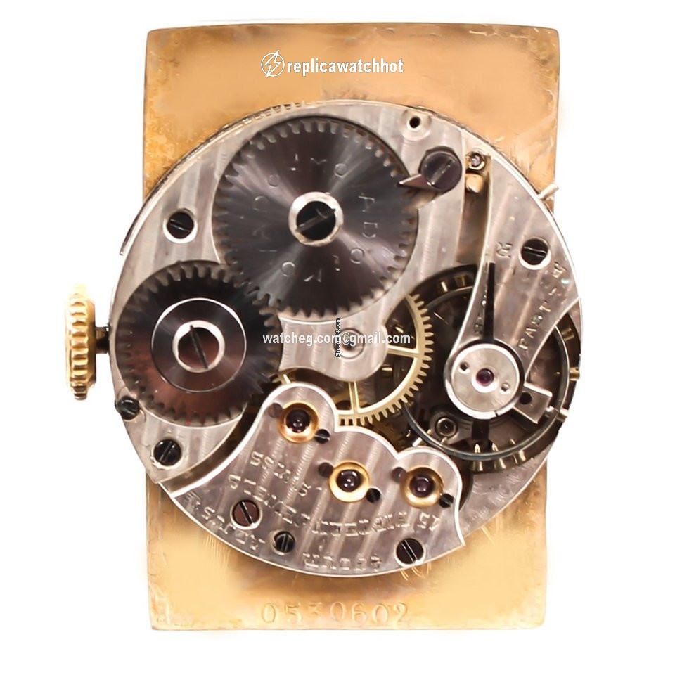 Movado Mens watch Unisex Manual winding Yellow gold MOVADO VINTAGE 1920 2