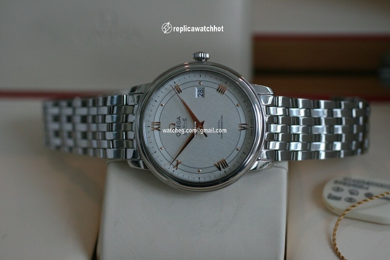 Omega De Ville Prestige Mens watch Unisex Automatic Steel 424.10.40.20.02.004 2