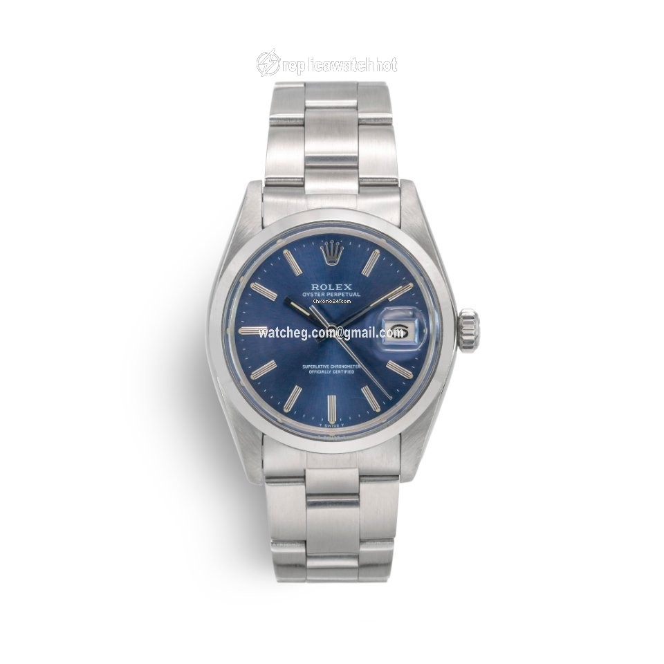 Rolex Oyster Perpetual Date Mens watch Unisex Steel Automatic 1500 Vintage 2
