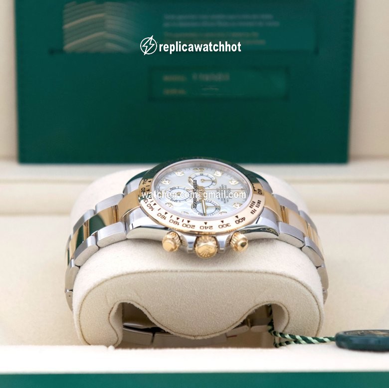 Rolex Daytona Mens watch Unisex Gold Steel 116503-0009 2