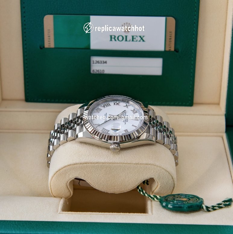 Rolex Datejust 41 Mens watch Unisex White gold Automatic 126334-0024 2