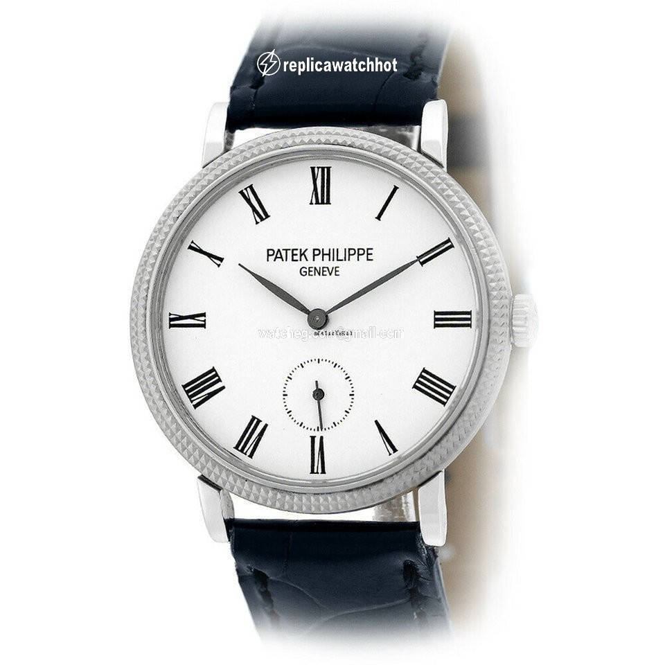 Patek Philippe Calatrava Mens watch Unisex Automatic White gold 7119G-010 2
