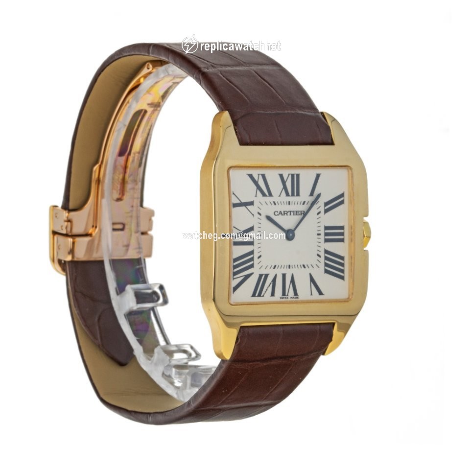 Cartier Santos Dumont Mens watch Unisex Manual winding Yellow gold 2649 2
