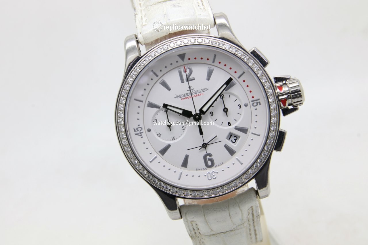 Jaeger-LeCoultre Master Compressor Chronograph Womens watch Quartz Steel 148.8.31 2