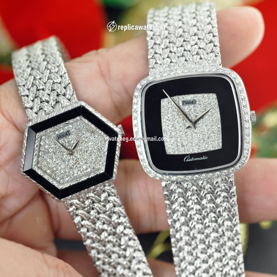 Piaget Mens watch Unisex Automatic White gold 12775D2 2