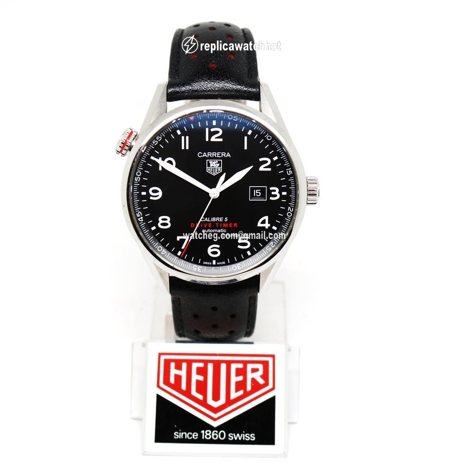 TAG Heuer Carrera Calibre 5 Mens watch Unisex Steel WAR2A10.FC6337 2