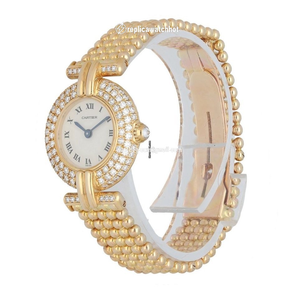 Cartier Womens watch Quartz Yellow gold 1980 2