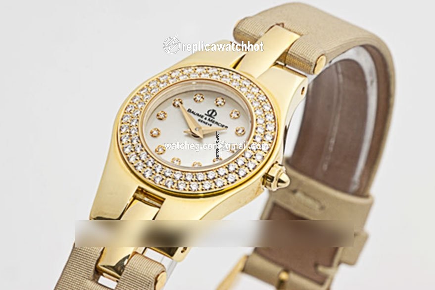Baume & Mercier Linea Womens watch Quartz Yellow gold MOA08205 2
