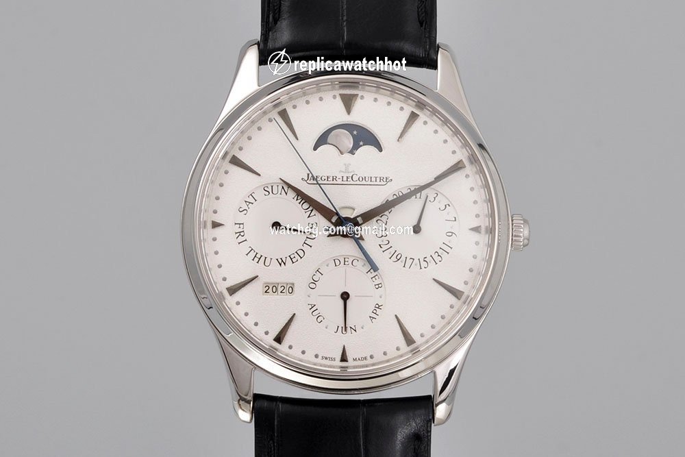 Jaeger-LeCoultre Master Ultra Thin Perpetual Automatic White gold 176.3.21.S 2