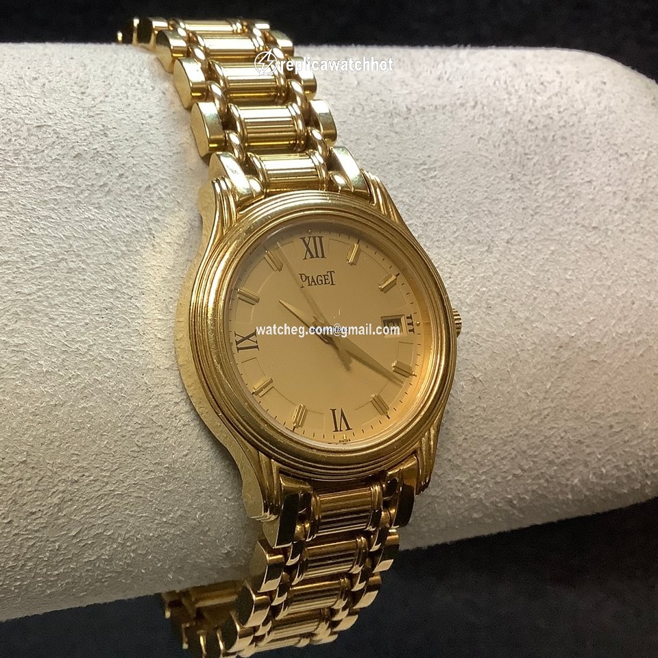 Piaget Polo Womens watch Yellow gold 23001 M 501 D 2