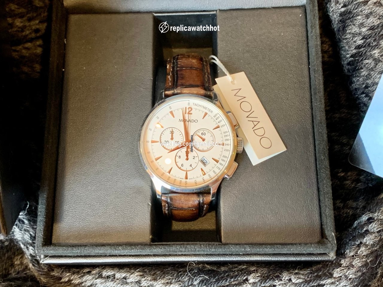Movado Circa Quartz Steel 0606576 2