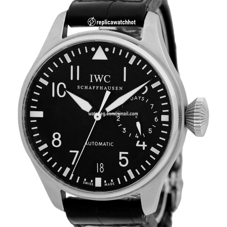 IWC Pilot Double Chronograph Mens watch Unisex Automatic Steel IWIW377801 2