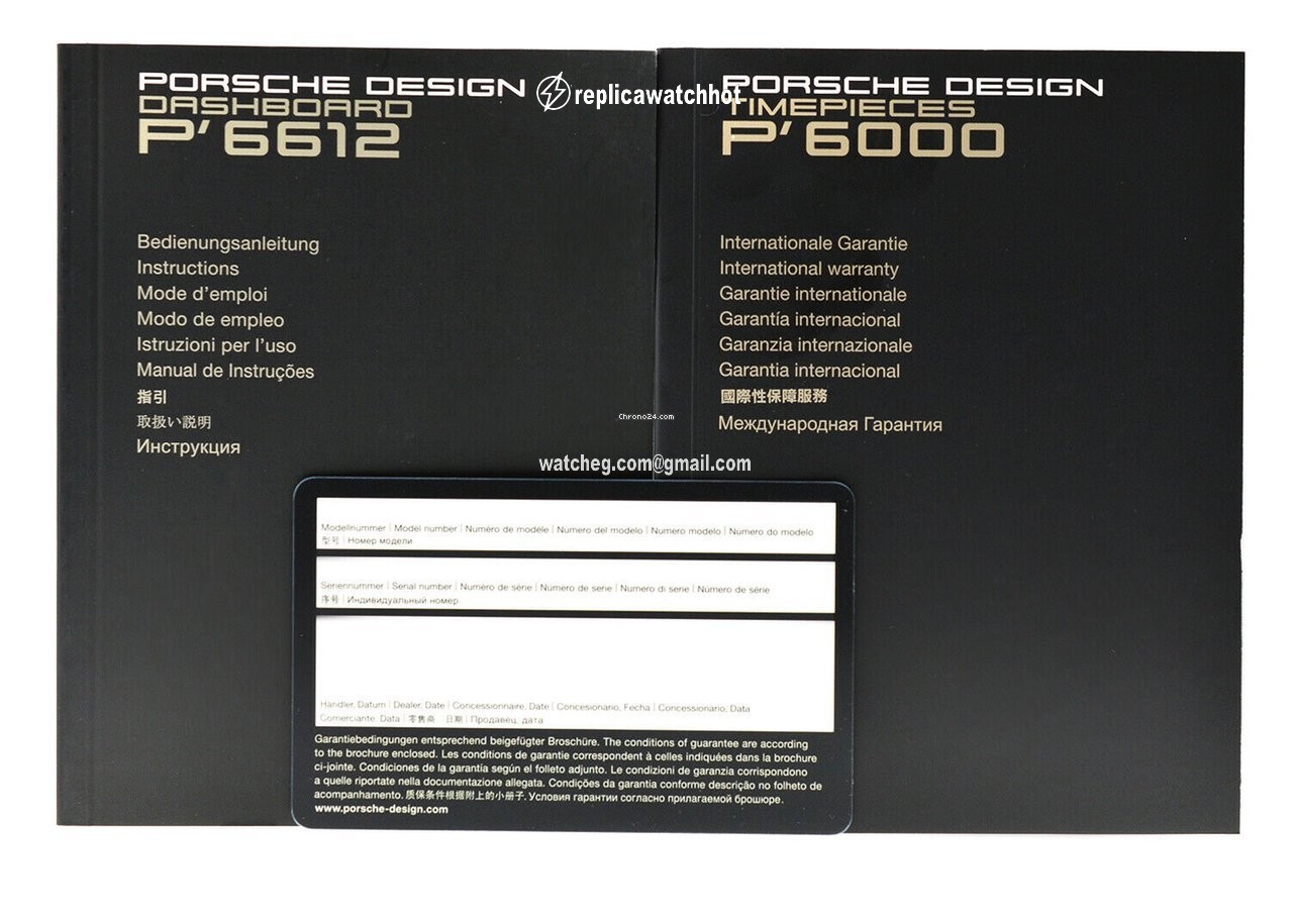Porsche Design Dashboard Mens watch Unisex Automatic Titanium P6612 6612.11.11.024 2