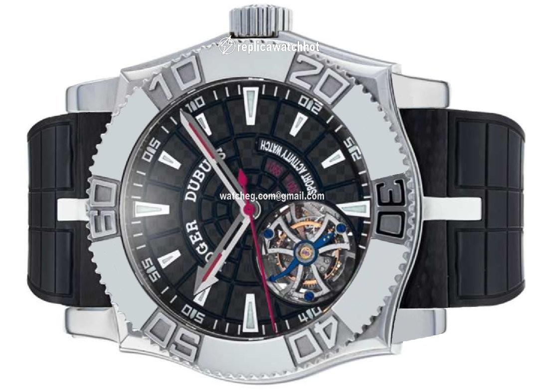 Roger Dubuis Easy Diver Mens watch Unisex Manual winding Steel SE4802 9 0K9.53 2
