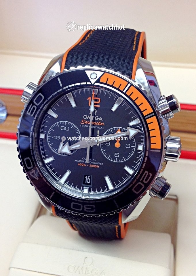 Omega Seamaster Planet Ocean Chronograph Mens watch Unisex Automatic Steel 215.32.46.51.01.001 2