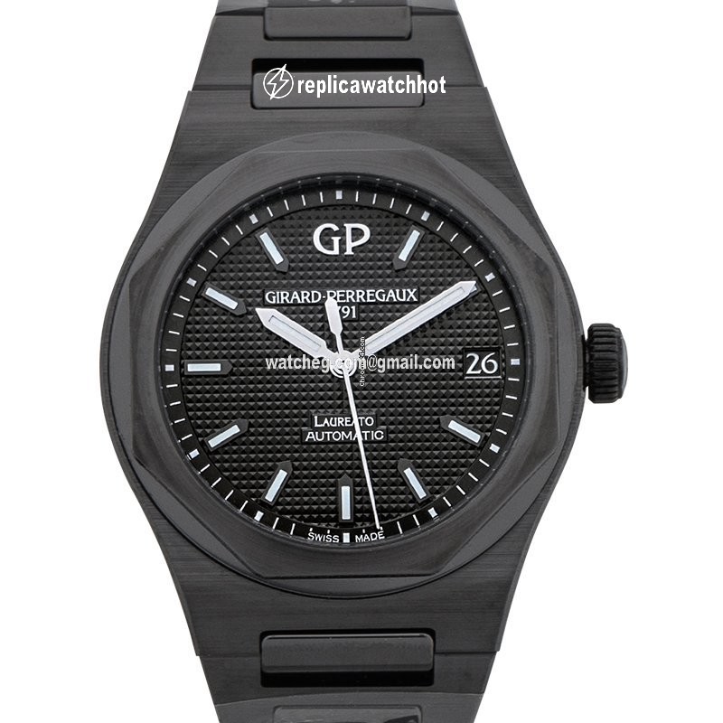 Girard Perregaux Laureato Mens watch Unisex Automatic Ceramic 81010-32-631-32A 2