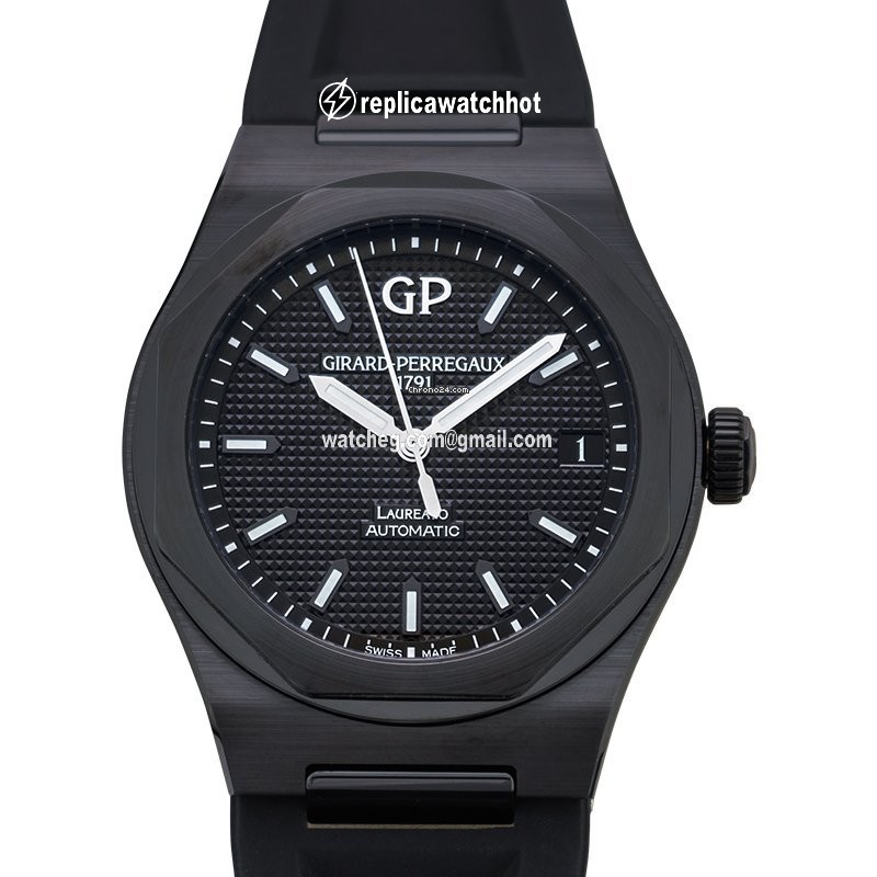 Girard Perregaux Laureato Mens watch Unisex Automatic Ceramic 81010-32-631-FK6A 2