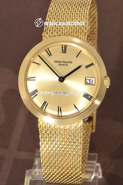 Patek Philippe Calatrava Mens watch Unisex Automatic Yellow gold 3565 1 2