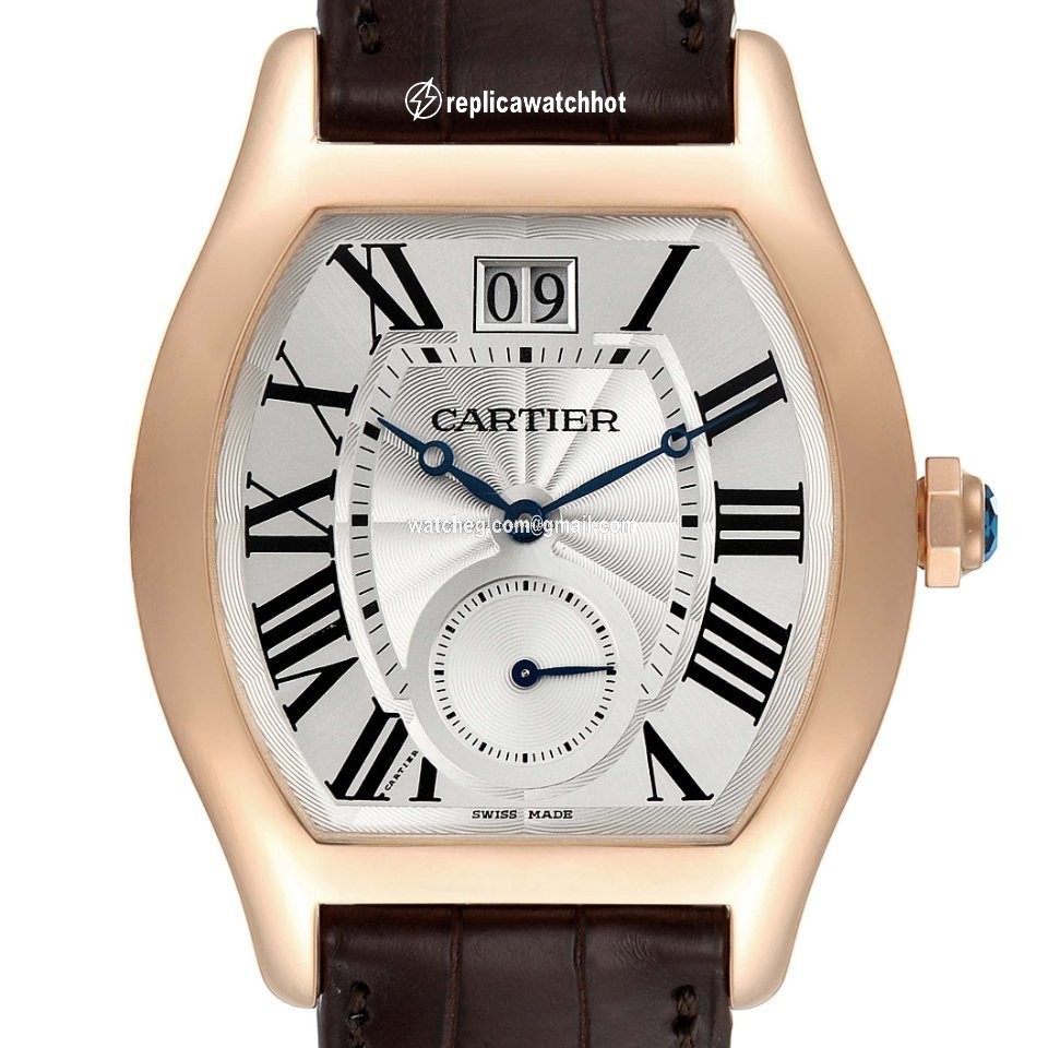 Cartier Tortue Mens watch Unisex Manual winding Rose gold W1556234 2
