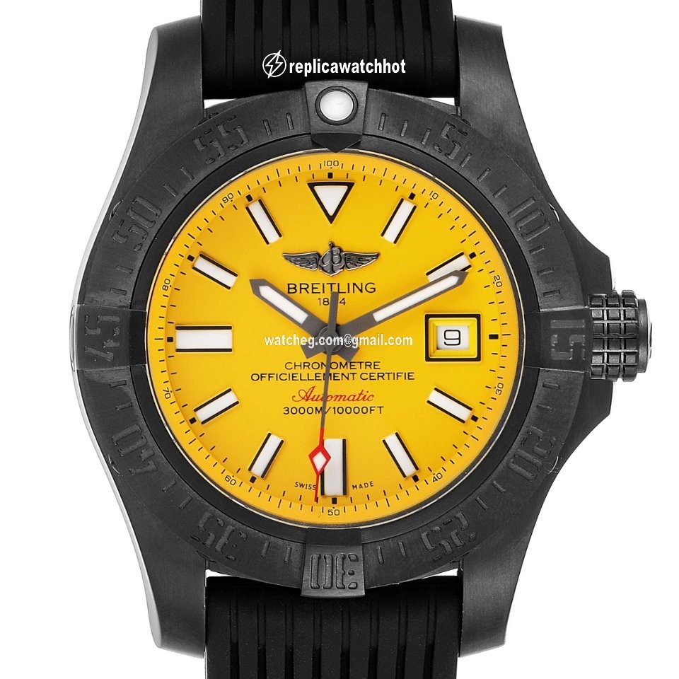 Breitling Avenger II Seawolf Mens watch Unisex Automatic Steel M17331 2