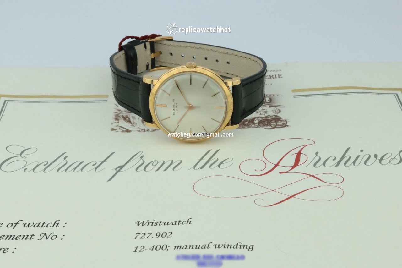 Patek Philippe Calatrava Mens watch Unisex Manual winding Rose gold 3434 2