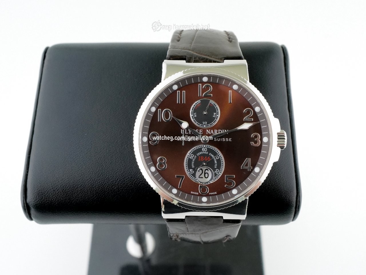 Ulysse Nardin Marine Chronometer 41mm Mens watch Unisex Automatic Steel 263-66 625 2