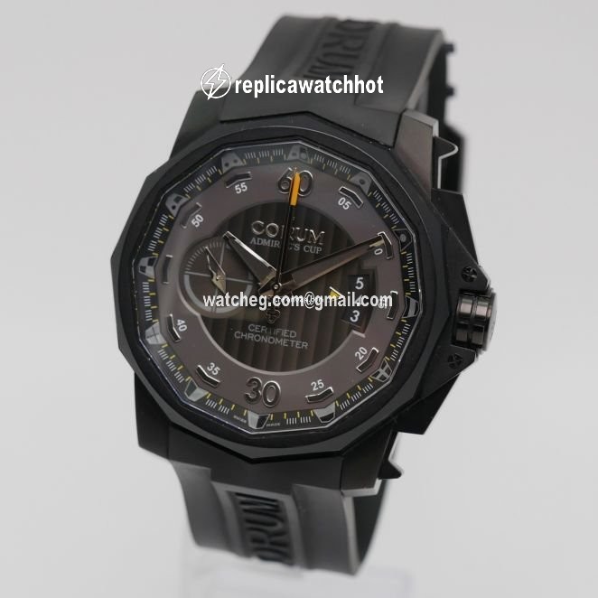 Corum Admirals Cup Seafender Centro Mens watch Unisex Automatic Titanium 960.101.94 0371AN12 2