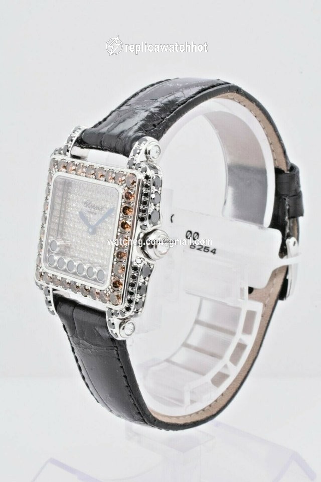 Chopard Happy Sport Womens watch Quartz White gold 27 6730-415 2