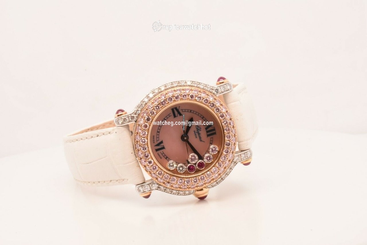 Chopard Happy Sport Womens watch Quartz White gold 27 6244 401 2