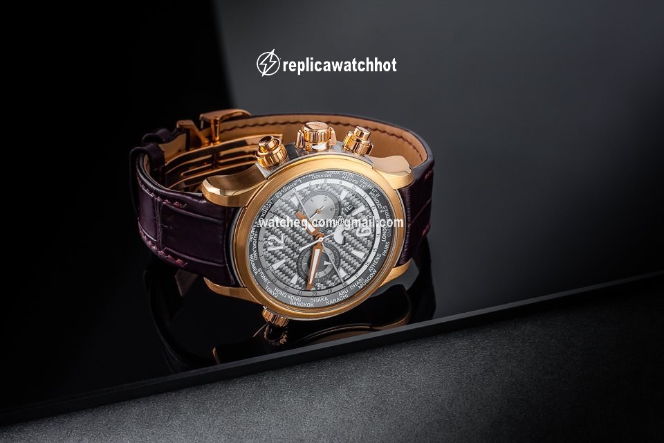 Jaeger-LeCoultre Master Compressor Extreme World Chronograph Mens watch Unisex Automatic Rose gold 150.2.22 2