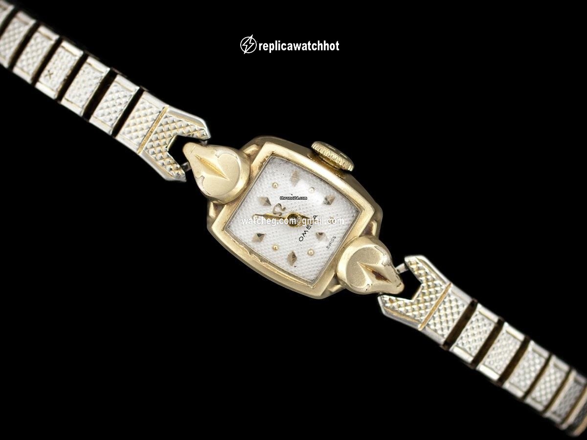 Omega Womens watch Gold Steel 7383 2