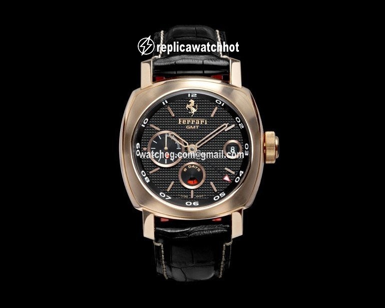 Panerai Ferrari Mens watch Unisex Manual winding Rose gold FER00007 2