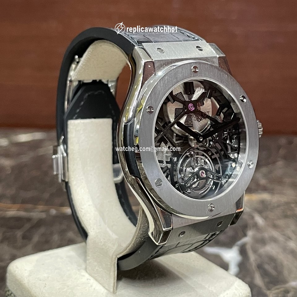Hublot Classic Fusion 45, 42, 38, 33 mm Mens watch Unisex Manual winding Titanium 505.NX.0170.LR 2