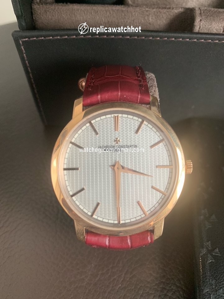 Vacheron Constantin Patrimony Mens watch Unisex Automatic Rose gold 43075 000R-9884 2