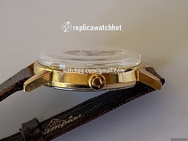 Omega Seamaster Mens watch Unisex Manual winding Gold Steel 136.012 2