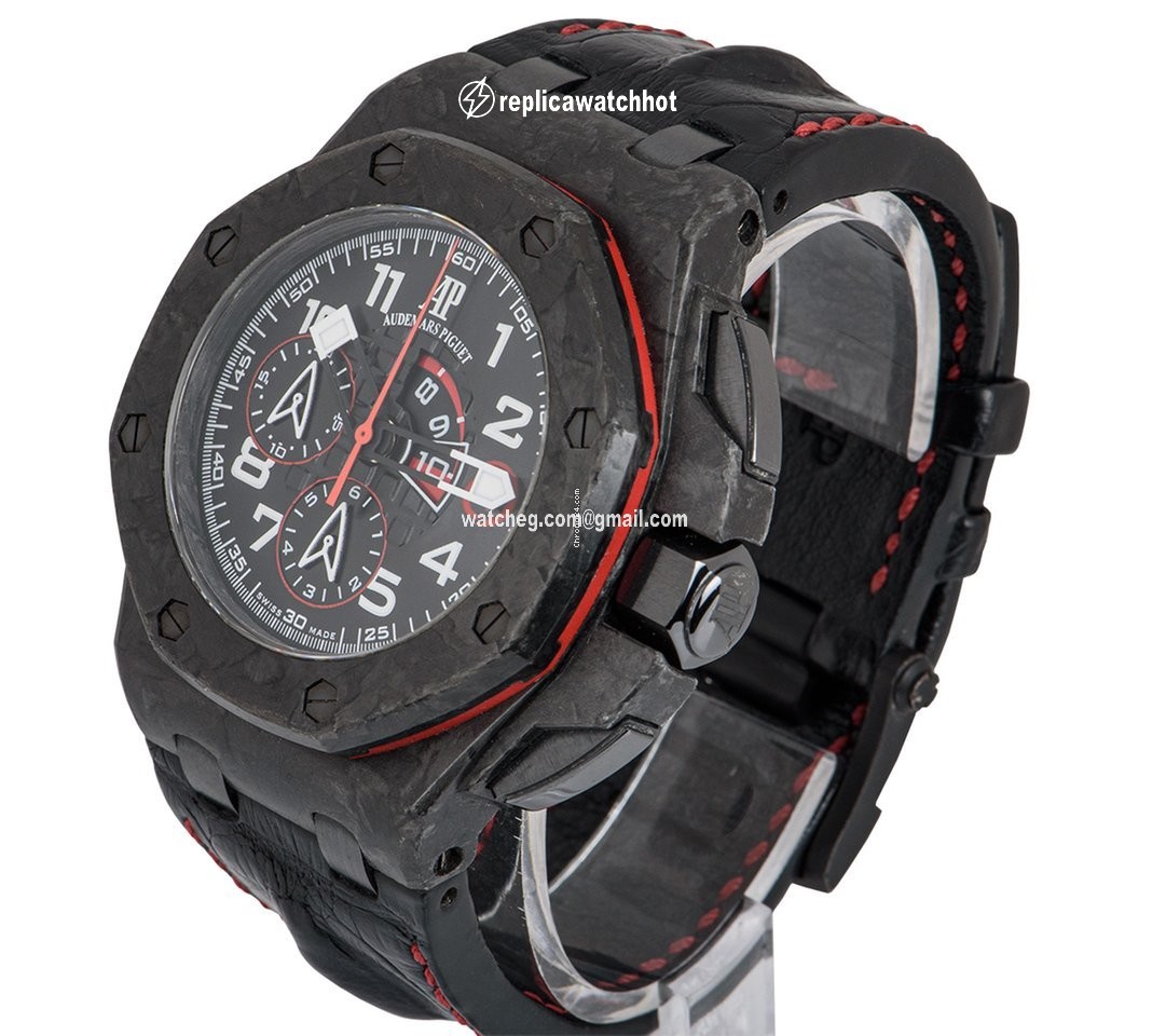 Audemars Piguet Royal Oak Offshore Chronograph Mens watch Unisex Automatic Carbon 26062FS.OO.A002CA.01 2