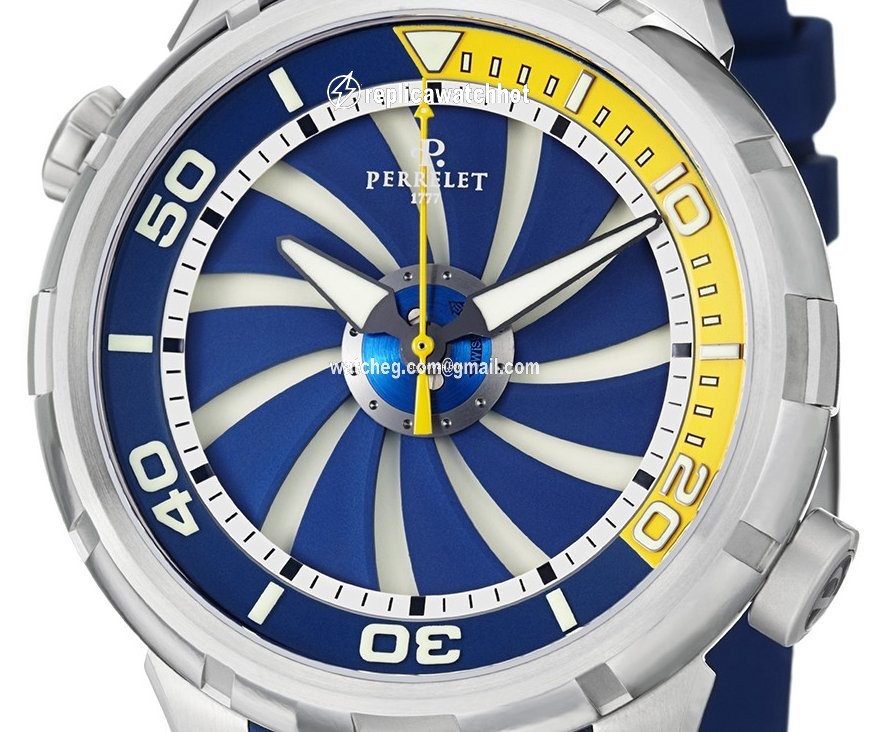 Perrelet Turbine Diver Mens watch Unisex Automatic Steel a1066 3 2