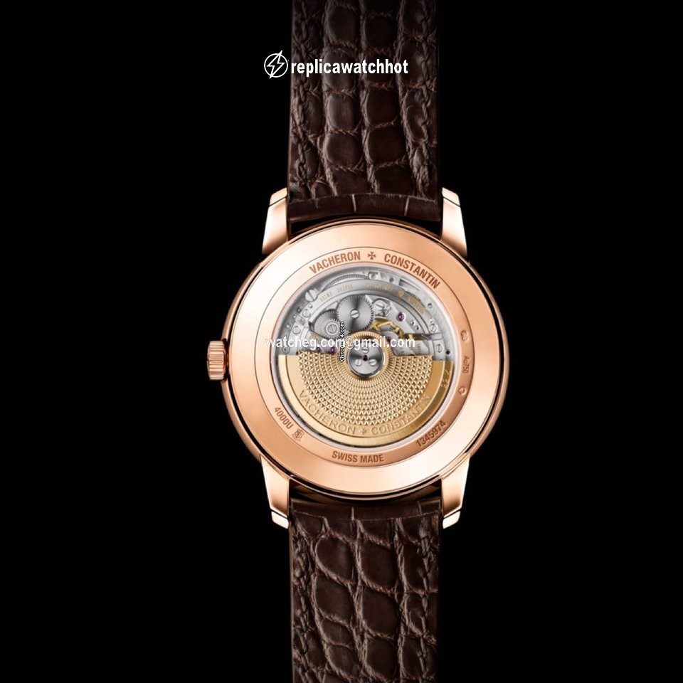 Vacheron Constantin Patrimony Mens watch Unisex Automatic Rose gold 4000U 000R-B110 2