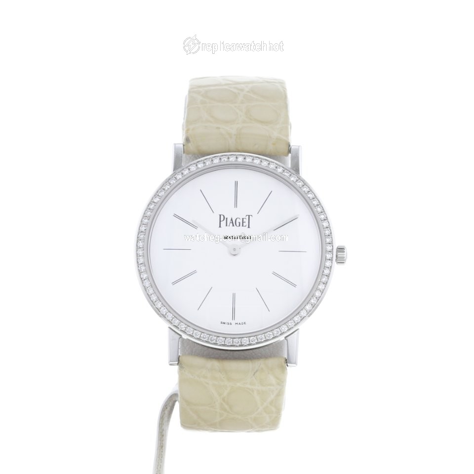 Piaget Altiplano Womens watch Automatic White gold P10245 2