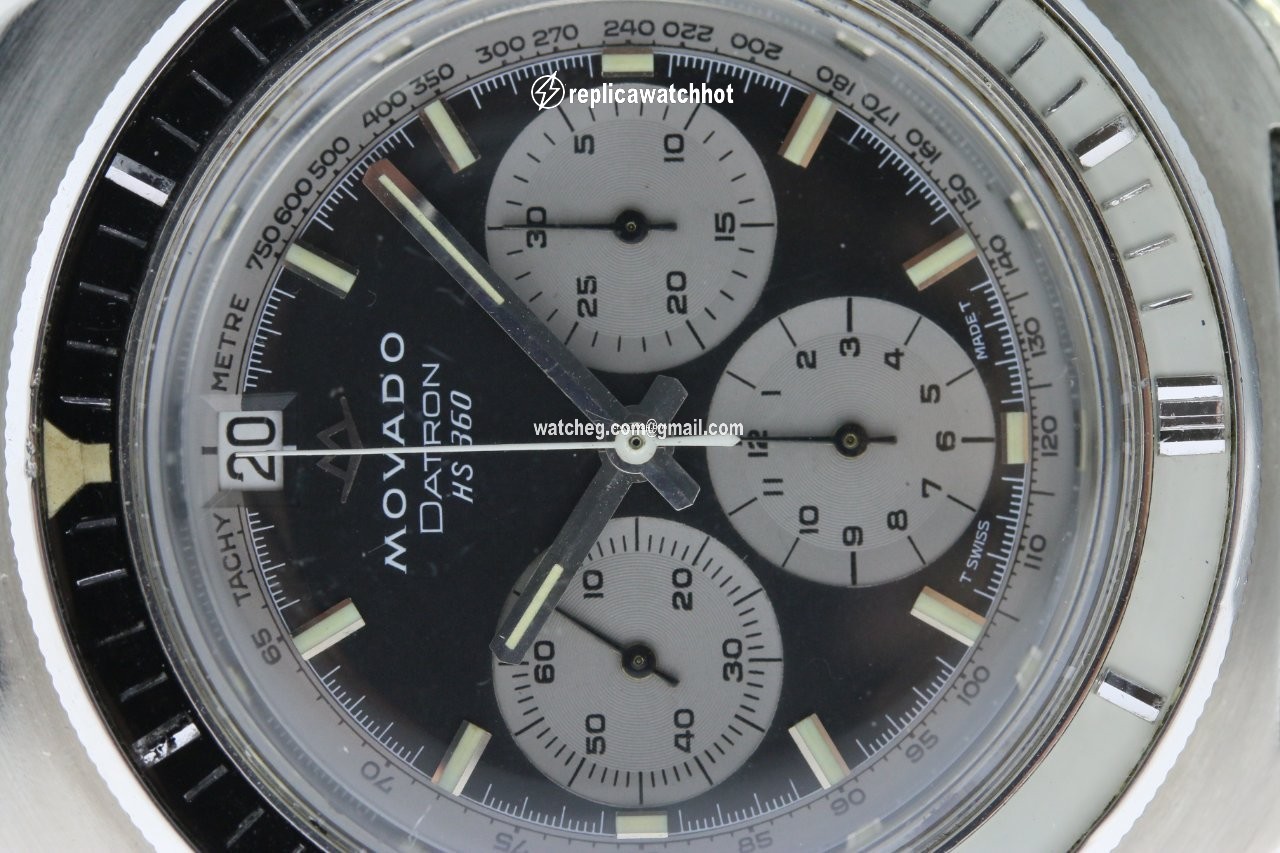 Movado Datron Mens watch Unisex Automatic Steel Datron HS 360 2