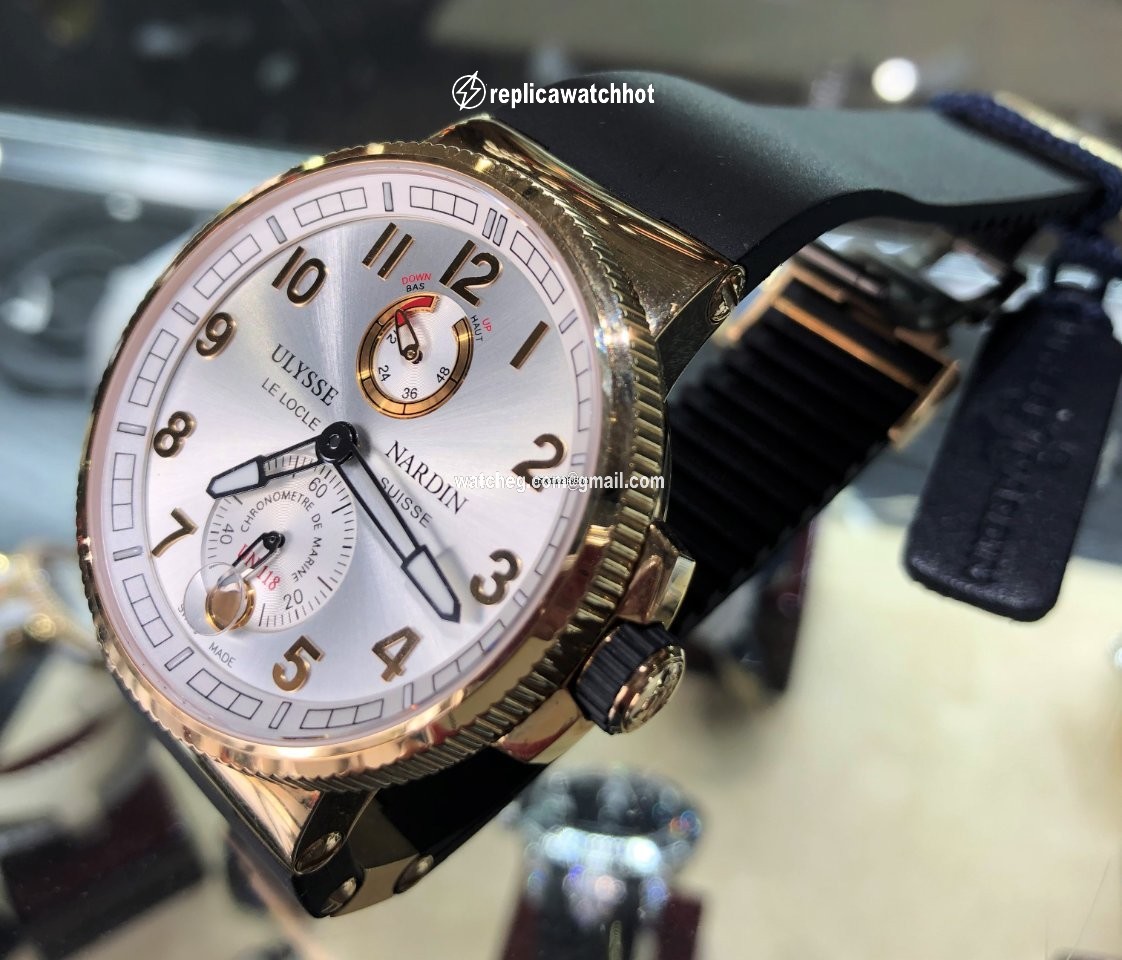 Ulysse Nardin Marine Chronometer 43mm Mens watch Unisex Automatic Rose gold 263-67-3 42 2