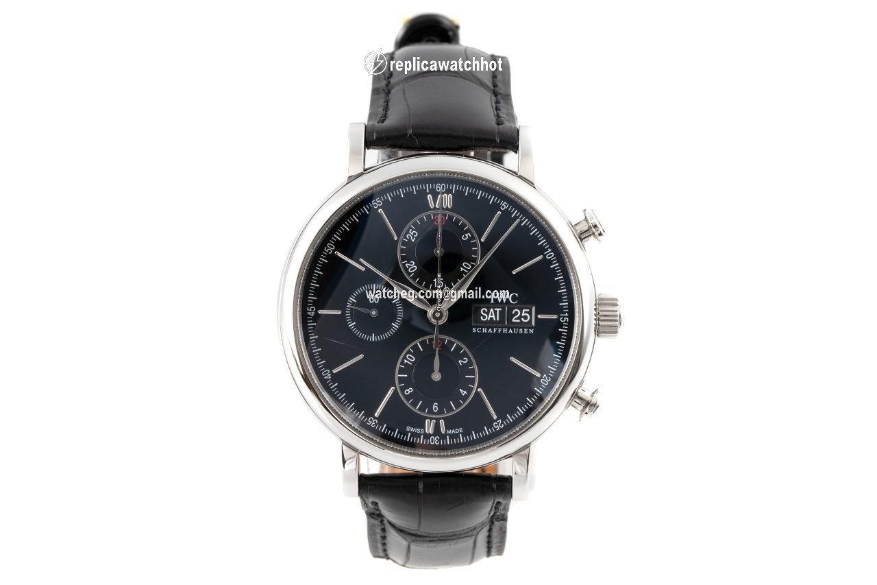 IWC Portofino Chronograph Mens watch Unisex Automatic Steel 391002 2