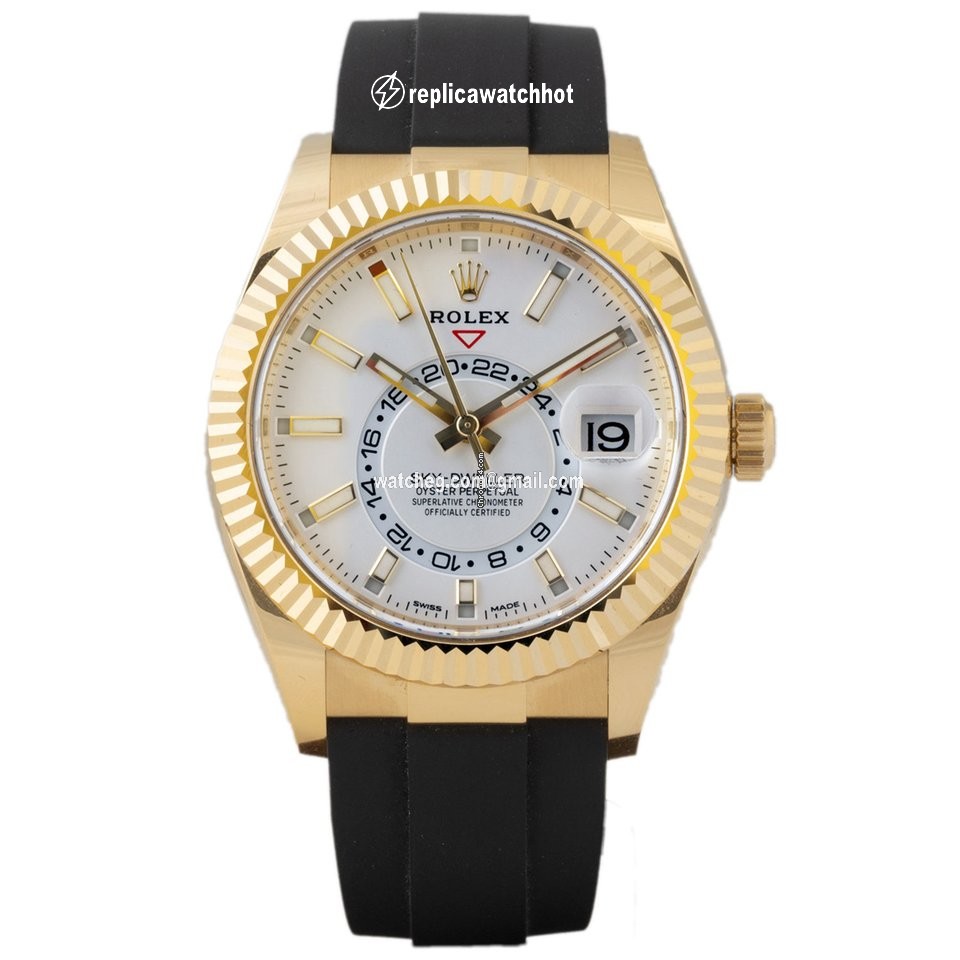 Rolex Sky-Dweller Mens watch Unisex Yellow gold Automatic 326238-0006 2