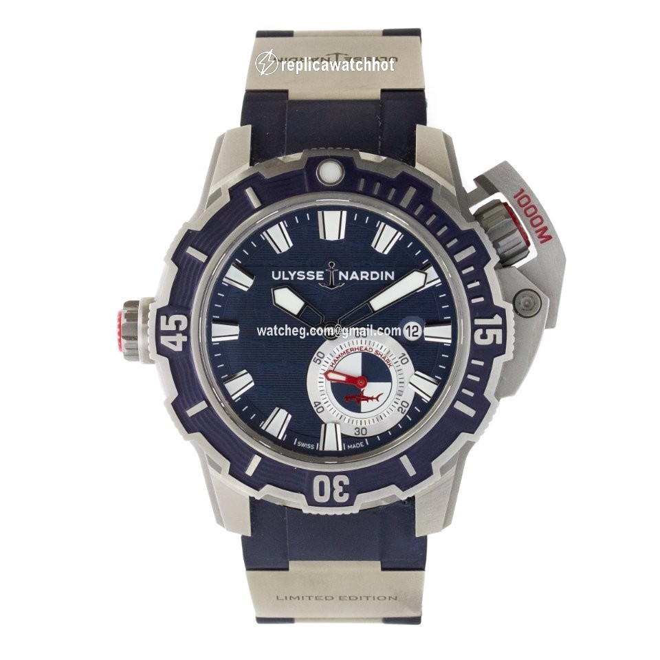 Ulysse Nardin Hammerhead Shark Mens watch Unisex Automatic Titanium 3203-500LE-3 93-HAMMER 2