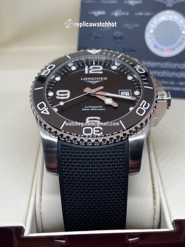 Longines HydroConquest Mens watch Unisex Automatic Steel L3.781.4.56.9 2