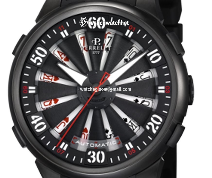 Perrelet Mens watch Unisex Automatic Steel A4052 1 2