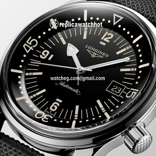 Longines Legend Diver Mens watch Unisex Automatic Steel L3.774.4.50.0 2