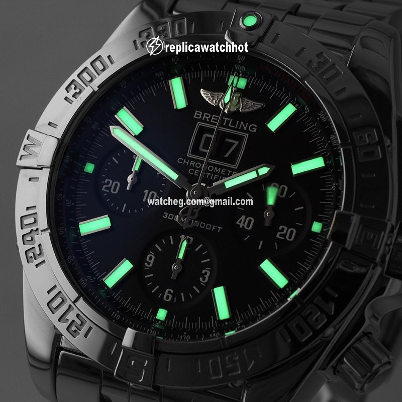 Breitling Blackbird Mens watch Unisex Automatic Steel A44359 2