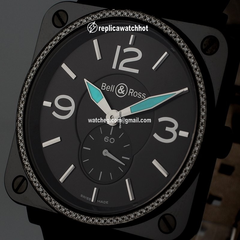 Bell & Ross BR S Mens watch Unisex Ceramic BRS-98 BCS 2