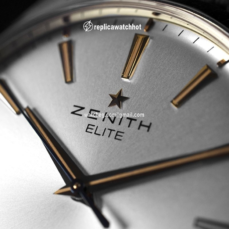 Zenith Captain Central Second Mens watch Unisex Steel 03.2020.670 2